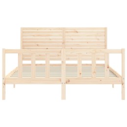 Acquista Giroletto con Testiera 160x200 cm in Legno Massello con riferimento GHV-3193216 della ditta 