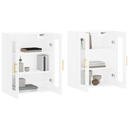 Acquista Armadietti a Parete 2 pz Bianchi in Legno Multistrato con riferimento GHV-3197929 della ditta 