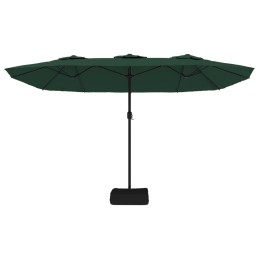 Acquista Ombrellone a Doppia Testa con LED Verde 449x245 cm con riferimento GHV-362954 della ditta 