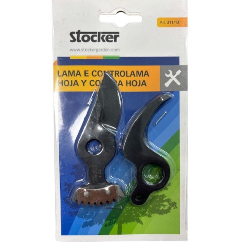 Acquista kit Lama e controlama per forbice elettrica per: Art. 311 Forbice Vulcano E-30 TP con riferimento 311/13 della ditta Stocker
