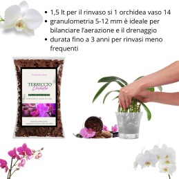 Acquista Corteccia per orchidee BARKMOOD speciale rinvaso 5 lt con riferimento GH036 della ditta GARDENHOME