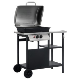 Acquista Barbecue e Griglia a Gas a 3 Ripiani Tavolinetto Nero e Argento con riferimento GHV-47392 della ditta 