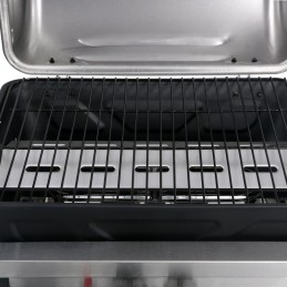 Acquista Barbecue e Griglia a Gas a 3 Ripiani Tavolinetto Nero e Argento con riferimento GHV-47392 della ditta 