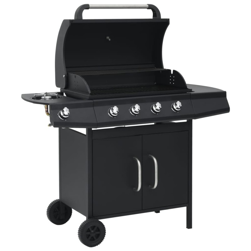Acquista Barbecue e Griglia a Gas 4+1 Fornelli Nero in Acciaio con riferimento GHV-310105 della ditta 