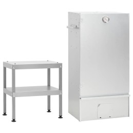 Acquista Forno Affumicatore BBQ con Tavolino in Acciaio Zincato con riferimento GHV-3187618 della ditta 