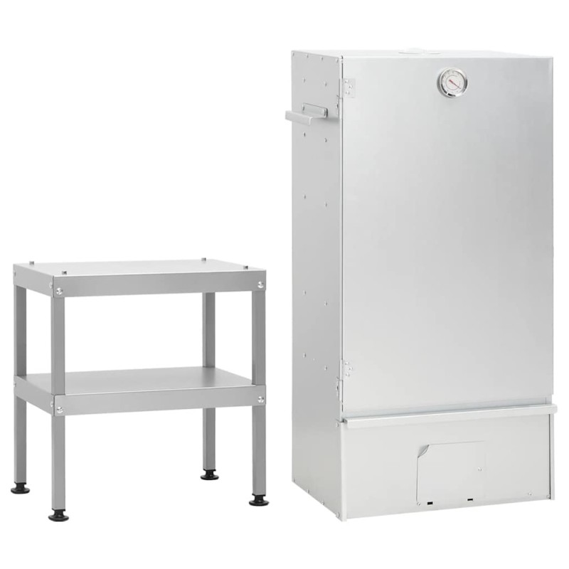 Acquista Forno Affumicatore BBQ con Tavolino in Acciaio Zincato con riferimento GHV-3187618 della ditta 