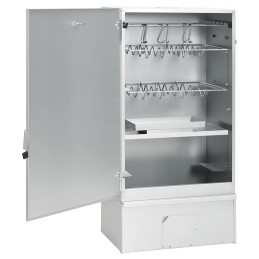 Acquista Forno Affumicatore BBQ con Tavolino in Acciaio Zincato con riferimento GHV-3187618 della ditta 