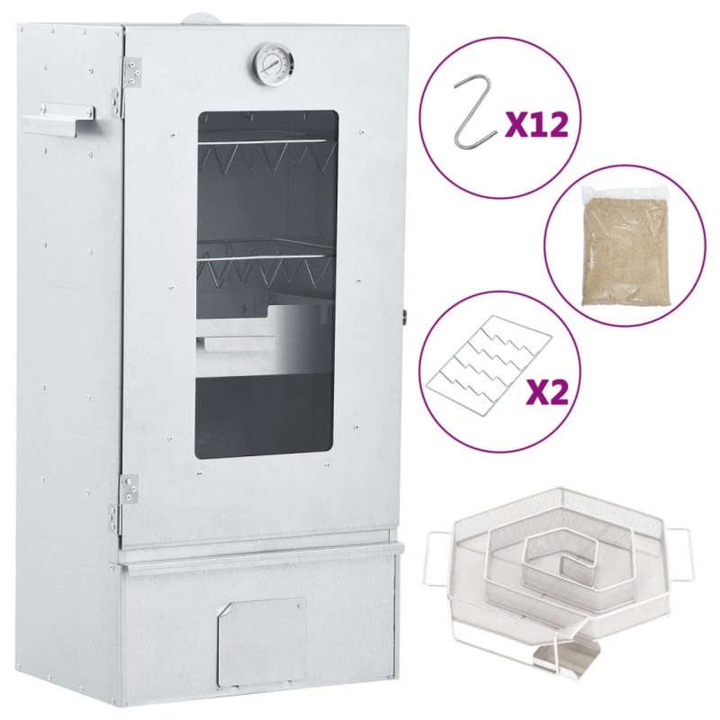 Acquista Forno Affumicatore BBQ Generatore Fumo Freddo Acciaio Zincato con riferimento GHV-3200755 della ditta 