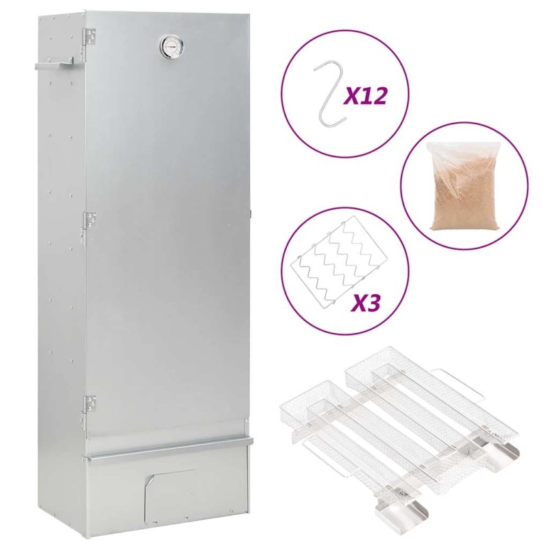 Acquista Forno Affumicatore BBQ Generatore Fumo Freddo Acciaio Zincato con riferimento GHV-3200760 della ditta 