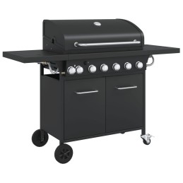 Acquista Griglia Barbecue a Gas con 7 Bruciatori Nero in Acciaio con riferimento GHV-367588 della ditta 