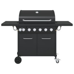 Acquista Griglia Barbecue a Gas con 7 Bruciatori Nero in Acciaio con riferimento GHV-367588 della ditta 