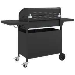 Acquista Griglia Barbecue a Gas con 7 Bruciatori Nero in Acciaio con riferimento GHV-367588 della ditta 