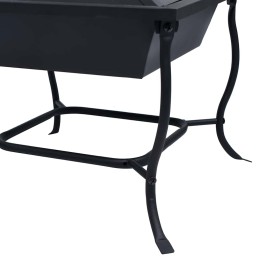 Acquista Braciere Nero 42x42x45 cm in Acciaio con riferimento GHV-46647 della ditta 
