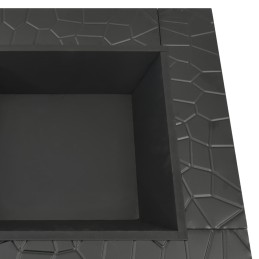 Acquista Braciere con Attizzatoio 79x79x46,5 cm XXL in Acciaio con riferimento GHV-360061 della ditta 