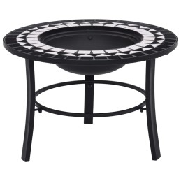 Acquista Braciere con Mosaico Nero e Bianco 68cm in Ceramica con riferimento GHV-46721 della ditta 