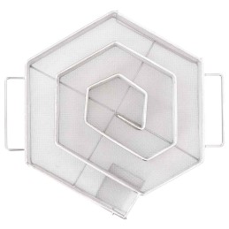 Acquista Generatore di Fumo Freddo 6 Angoli 22,5 cm in Acciaio Inox con riferimento GHV-30251 della ditta 
