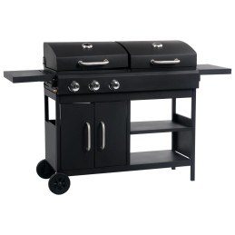 Acquista Barbecue Combinato Carbone e Gas 3 Fuochi con riferimento GHV-47388 della ditta 