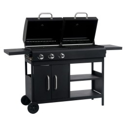 Acquista Barbecue Combinato Carbone e Gas 3 Fuochi con riferimento GHV-47388 della ditta 
