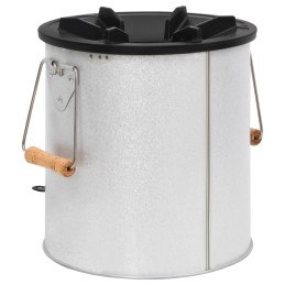 Acquista Stufa a Legna da Campeggio Argento 45x25x26 cm Acciaio con riferimento GHV-319438 della ditta 