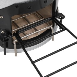 Acquista Stufa a Legna da Campeggio Argento 45x25x26 cm Acciaio con riferimento GHV-319438 della ditta 