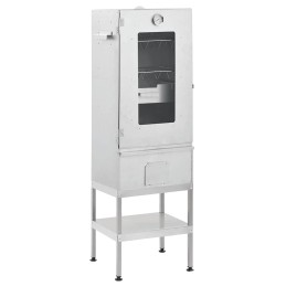 Acquista Forno Affumicatore BBQ con Tavolino in Acciaio Zincato con riferimento GHV-3187616 della ditta 