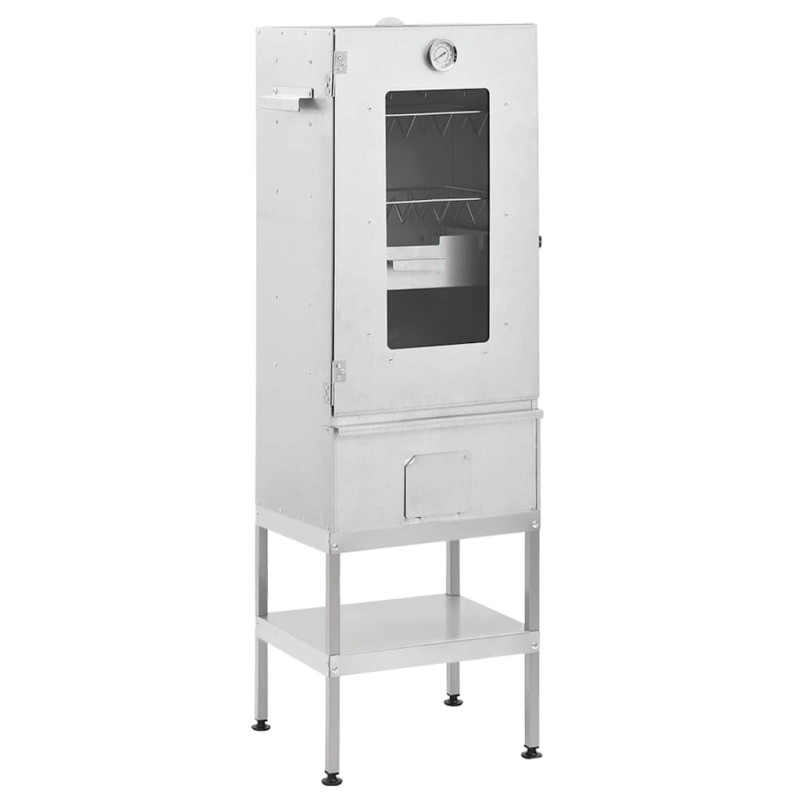 Acquista Forno Affumicatore BBQ con Tavolino in Acciaio Zincato con riferimento GHV-3187616 della ditta 