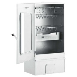 Acquista Forno Affumicatore BBQ con Tavolino in Acciaio Zincato con riferimento GHV-3187616 della ditta 