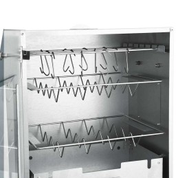Acquista Forno Affumicatore BBQ con Tavolino in Acciaio Zincato con riferimento GHV-3187616 della ditta 