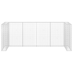 Acquista Gabbione per Bidoni in Acciaio Zincato 320x100x120 cm con riferimento GHV-145614 della ditta 