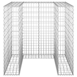 Acquista Gabbione per Bidoni in Acciaio Zincato 110x100x110 cm con riferimento GHV-151298 della ditta 