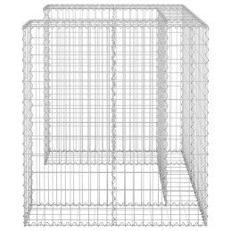 Acquista Gabbione per Bidoni in Acciaio Zincato 110x100x110 cm con riferimento GHV-151298 della ditta 