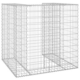 Acquista Gabbione per Bidoni in Acciaio Zincato 110x100x110 cm con riferimento GHV-151298 della ditta 