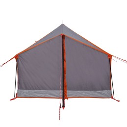 Acquista Tenda da Campeggio 2 Persone Grigio e Arancione Impermeabile con riferimento GHV-94361 della ditta 
