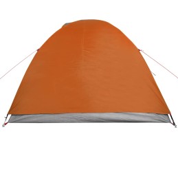 Acquista Tenda da Campeggio a Cupola 4 Persone Grigio e Arancione con riferimento GHV-94337 della ditta 