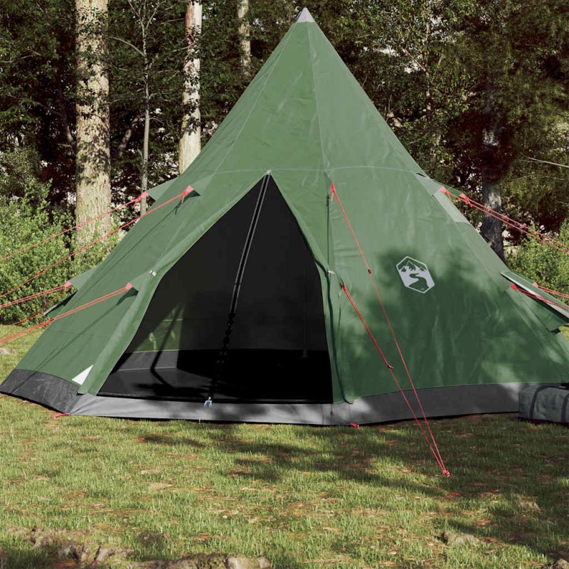 Acquista Tenda da Campeggio Tipi per 4 Persone Verde Impermeabile con riferimento GHV-94380 della ditta 