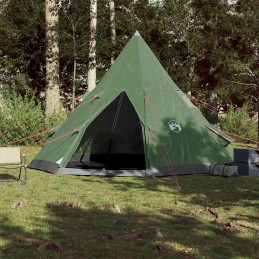 Acquista Tenda da Campeggio Tipi per 4 Persone Verde Impermeabile con riferimento GHV-94380 della ditta 