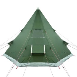 Acquista Tenda da Campeggio Tipi per 4 Persone Verde Impermeabile con riferimento GHV-94380 della ditta 