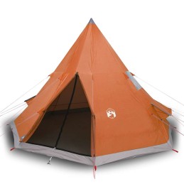 Acquista Tenda da Campeggio Tipi 4 Persone Arancione Impermeabile con riferimento GHV-94382 della ditta 