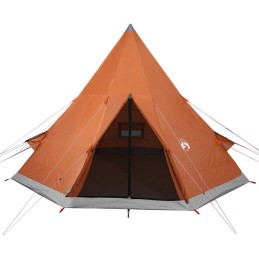 Acquista Tenda da Campeggio Tipi 4 Persone Arancione Impermeabile con riferimento GHV-94382 della ditta 
