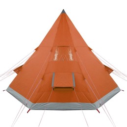 Acquista Tenda da Campeggio Tipi 4 Persone Arancione Impermeabile con riferimento GHV-94382 della ditta 