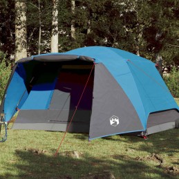 Acquista Tenda da Campeggio con Portico per 4 Persone Blu Impermeabile con riferimento GHV-94419 della ditta 