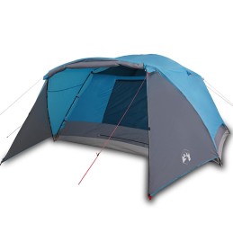 Acquista Tenda da Campeggio con Portico per 4 Persone Blu Impermeabile con riferimento GHV-94419 della ditta 