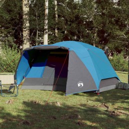 Acquista Tenda da Campeggio con Portico per 4 Persone Blu Impermeabile con riferimento GHV-94419 della ditta 