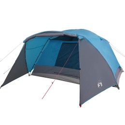 Acquista Tenda da Campeggio con Portico per 4 Persone Blu Impermeabile con riferimento GHV-94419 della ditta 