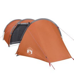 Acquista Tenda da Campeggio a Tunnel 4 Persone Arancione Impermeabile con riferimento GHV-94396 della ditta 