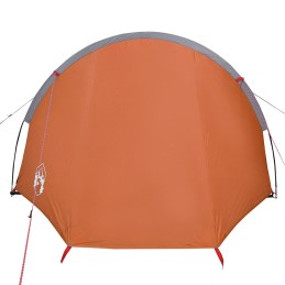 Acquista Tenda da Campeggio a Tunnel 4 Persone Arancione Impermeabile con riferimento GHV-94396 della ditta 