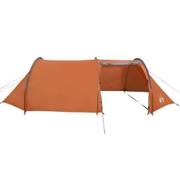 Acquista Tenda da Campeggio a Tunnel 4 Persone Arancione Impermeabile con riferimento GHV-94396 della ditta 