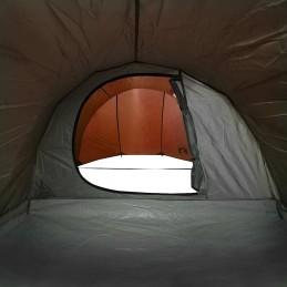 Acquista Tenda da Campeggio a Tunnel 4 Persone Arancione Impermeabile con riferimento GHV-94396 della ditta 