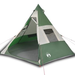 Acquista Tenda da Campeggio Tipi per 7 Persone Verde Impermeabile con riferimento GHV-94427 della ditta 