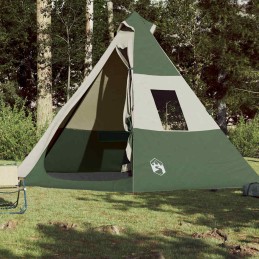 Acquista Tenda da Campeggio Tipi per 7 Persone Verde Impermeabile con riferimento GHV-94427 della ditta 